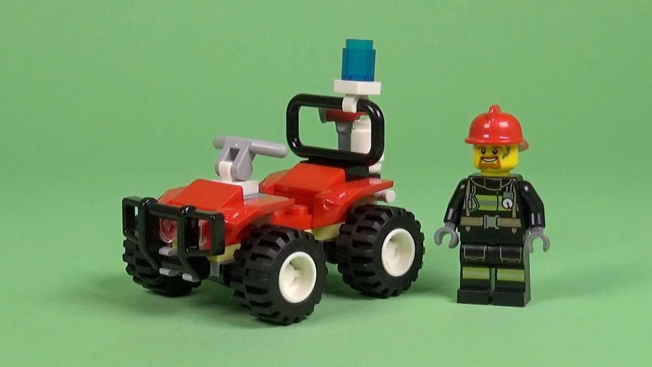 LEGO Fire ATV Building Instructions - LEGO Creator 30361 