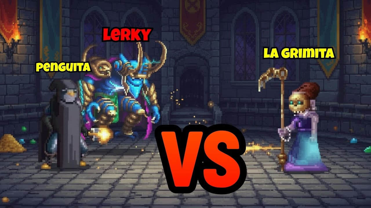 TESTEI O LERKY E PENGUITA CONTRA A LA GRIMITA!