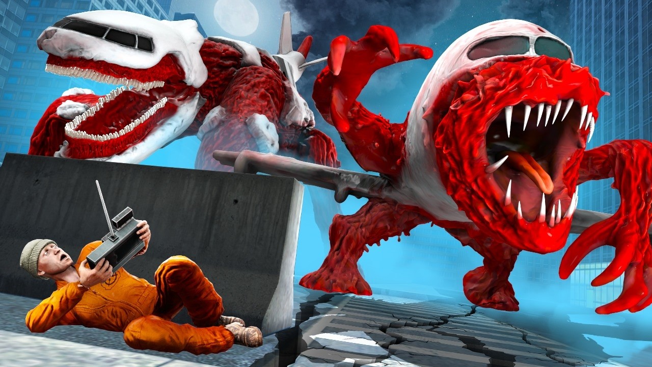 DESCUBRIMOS a INFECTED SKY EATER con un DRON que lo CAPTUR&Oacute; | GARRY'S MOD