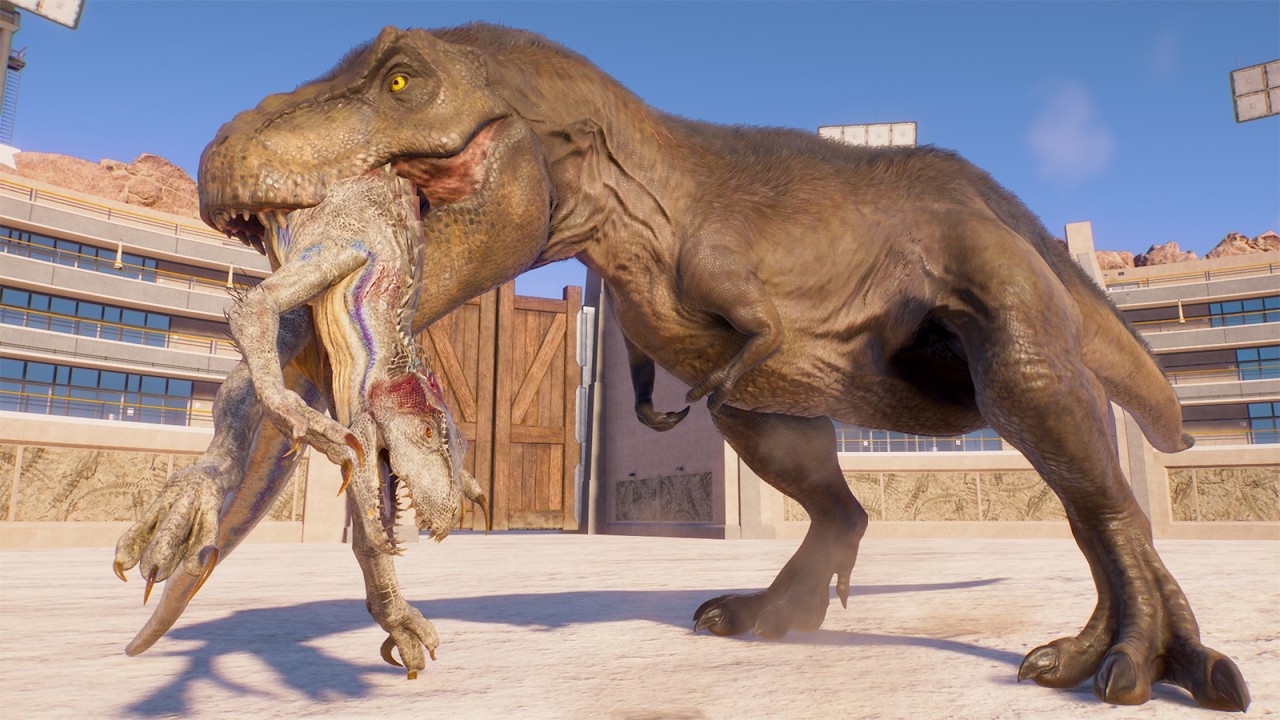 ALL DINOSAURUS BATTLE ROYALE IN SAN DIEGO MAP - JURASSIC WORLD EVOLUTION 2