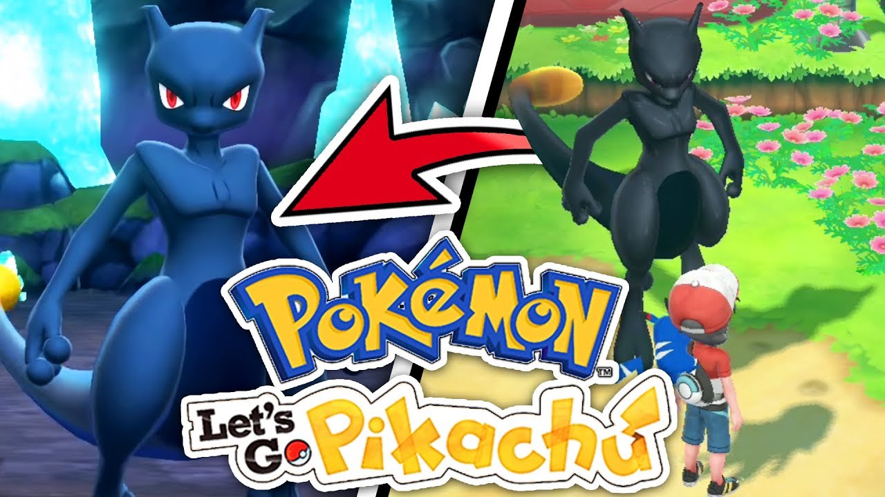 Shadow Mewtu in Pokémon Let's Go Pikachu & Evoli