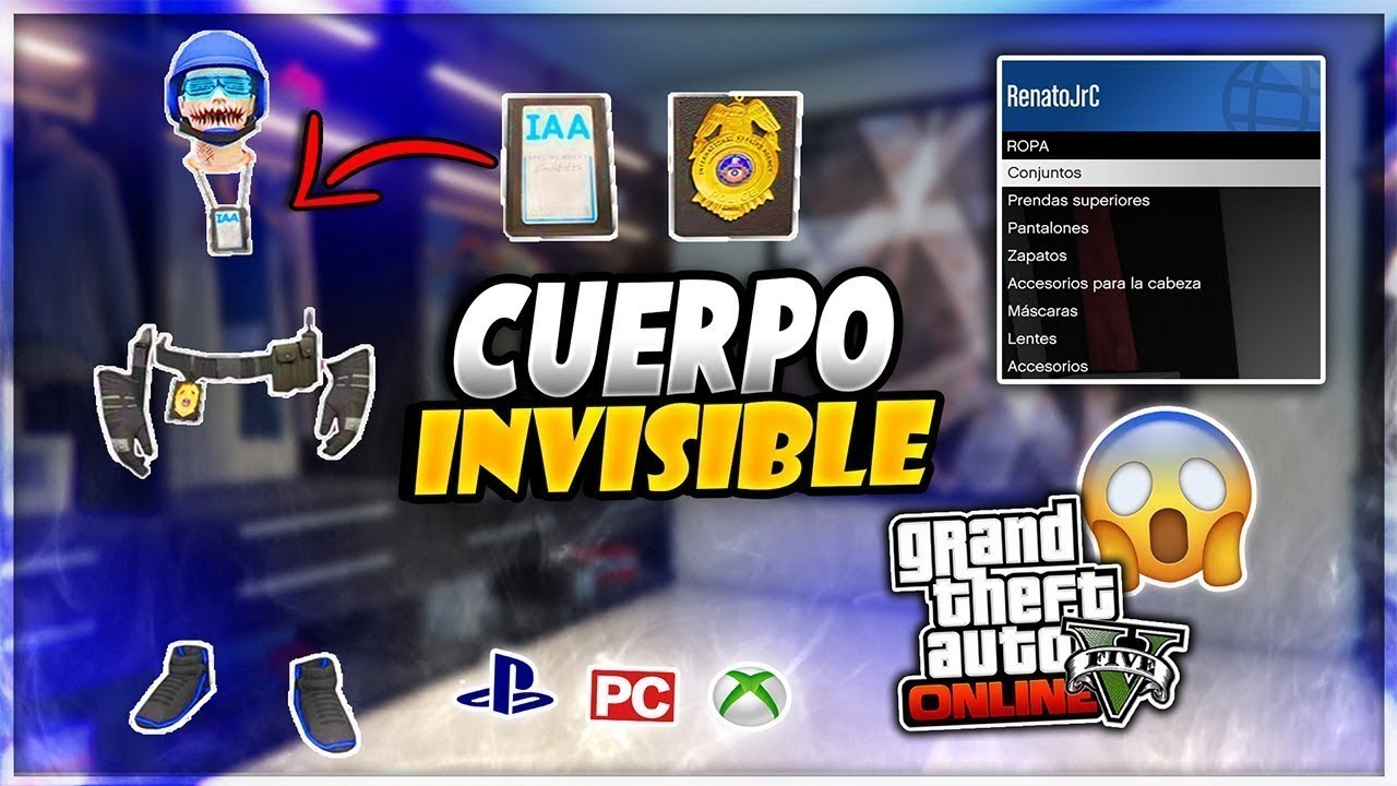 ✅CUERPO INVISIBLE PERMANENTE MODDED OUTFIT SIN HACKS GTA 5 ONLINE【PS4/PS5/XboxOne/Pc】