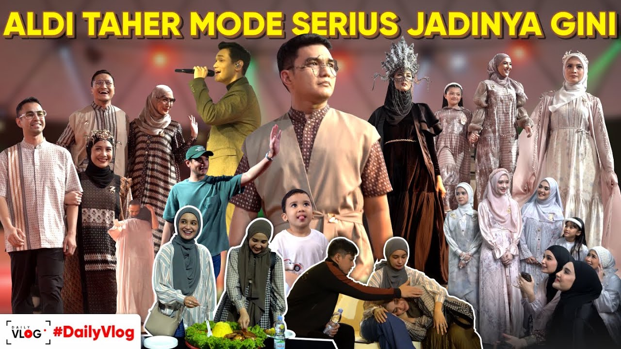 ALDI TAHER CATWALK!! PECAH!! INTIP BACKSTAGE RAMADHAN SHOW 2024!!