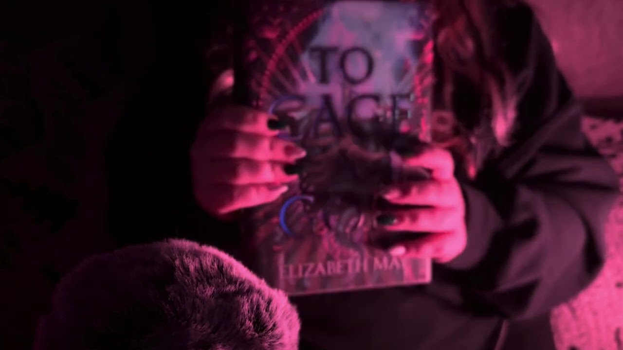 ASMR BOOKHAUL (tapping, scratching, tracing, mic petting) no talking