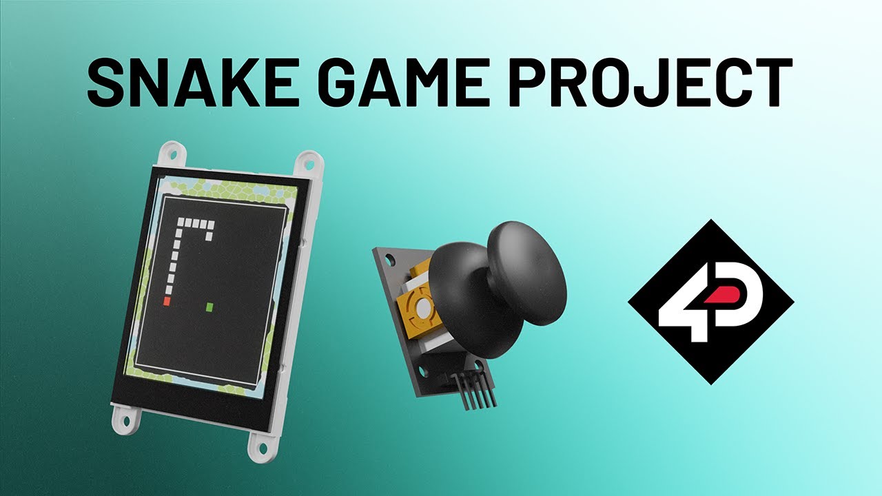 4D Systems Projects - Snake Game