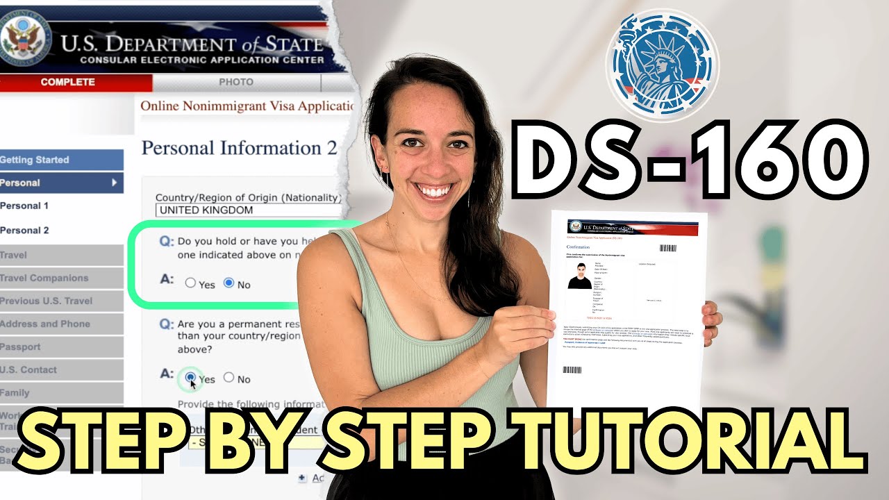 HOW TO FILL OUT Form DS-160 for a USA Visa! | Step-by-Step Guide 2026