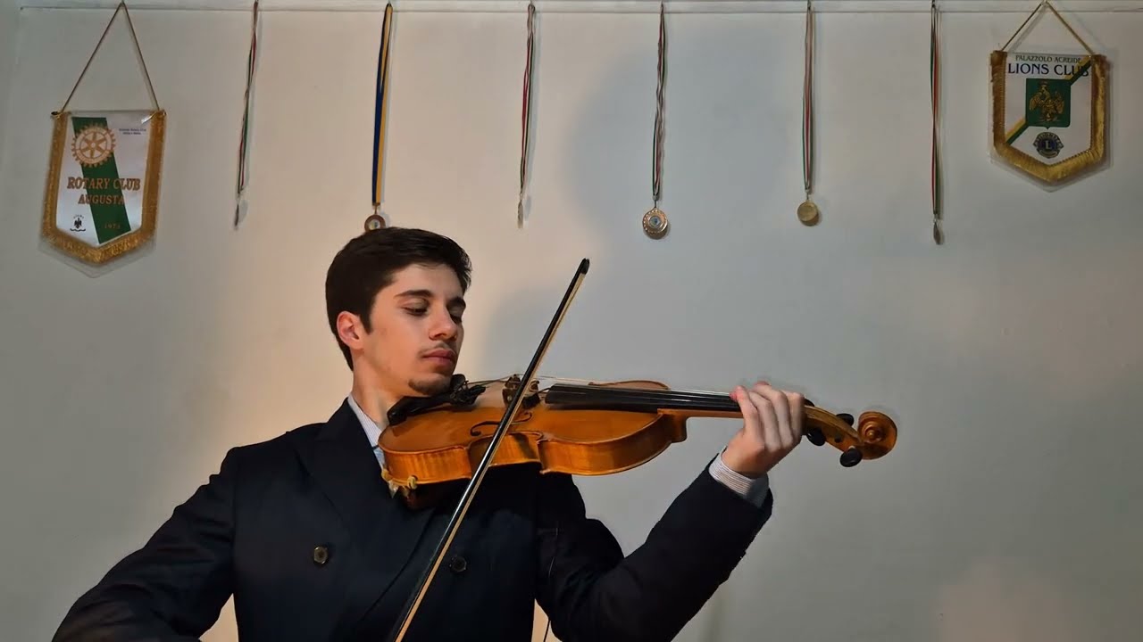Caruso - Lucio Dalla - Violin cover by Giovanni Borneo 