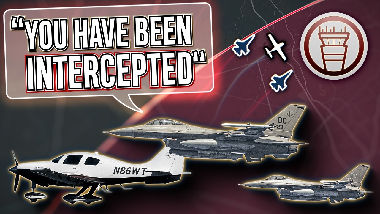 Fighter Jets Intercept Aircraft Near Washington D.C. [ATC Audio]