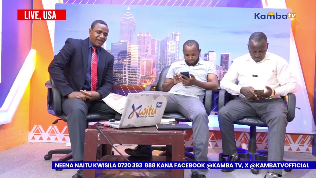 IMWE KWA IMWE NA PROFESSOR PHILIP KALOKI KUMA USA