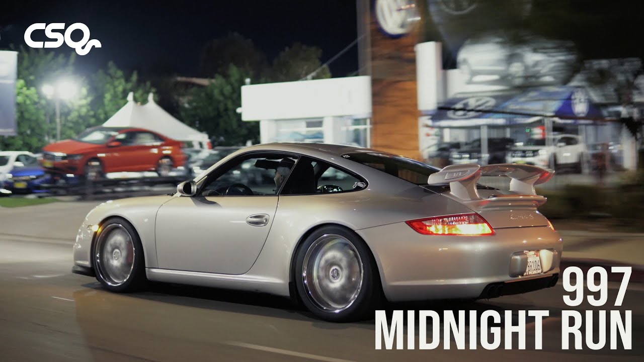 Midnight Run Porsche 911 Carrera S 997 | Canyon Squad | CSQ | Phonk