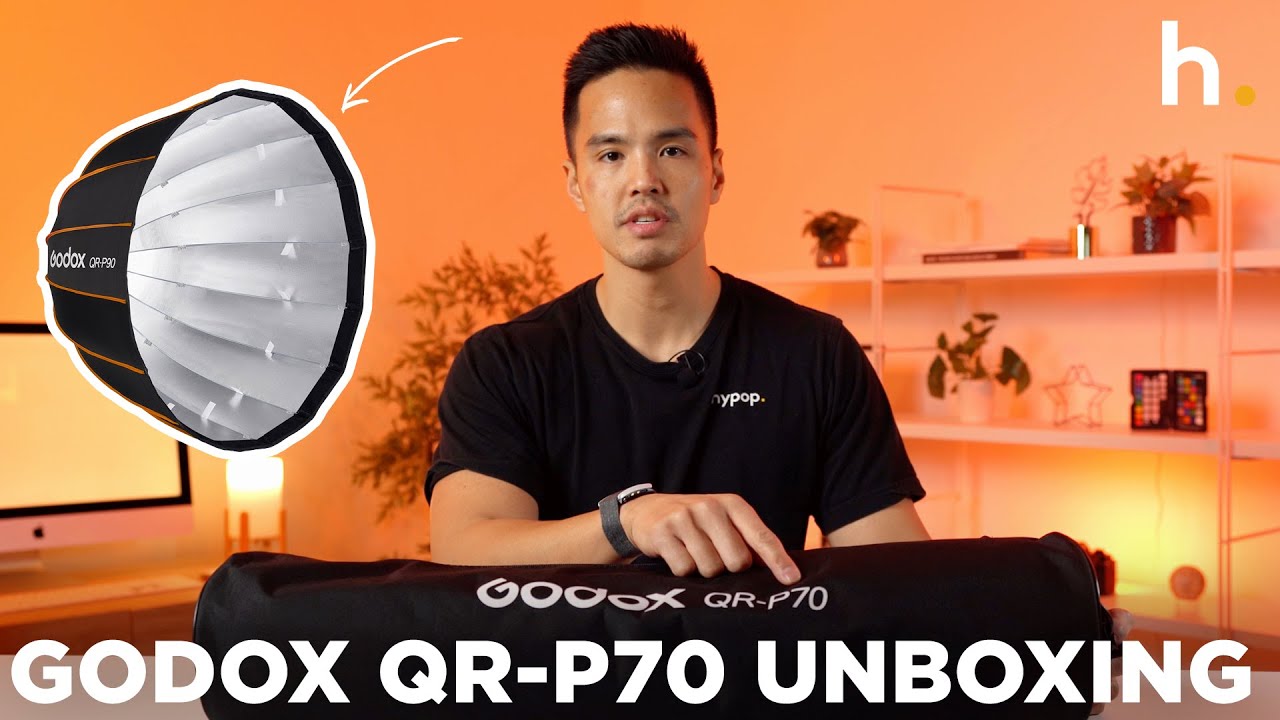 Параболический софтбокс Godox Quick Release QR-P70 | Распаковка и обзор