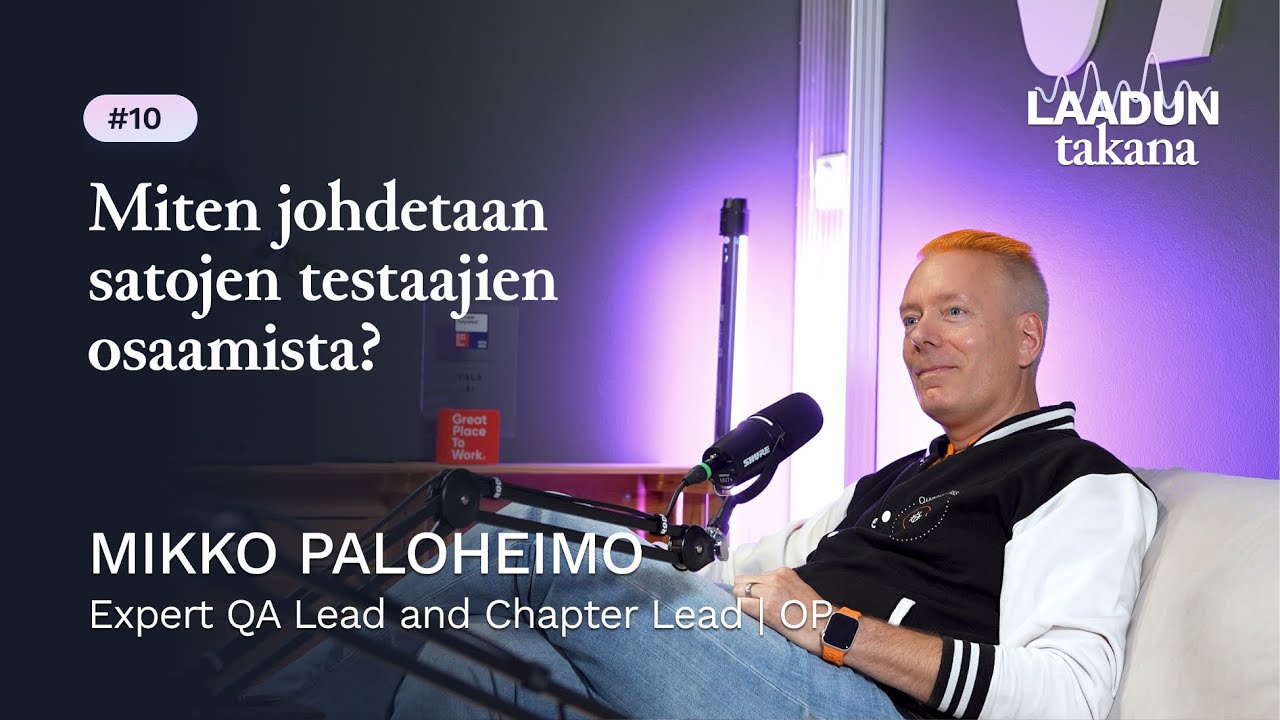 Mikko Paloheimo – Miten kompetenssikehitys rakentaa laatukulttuuria?