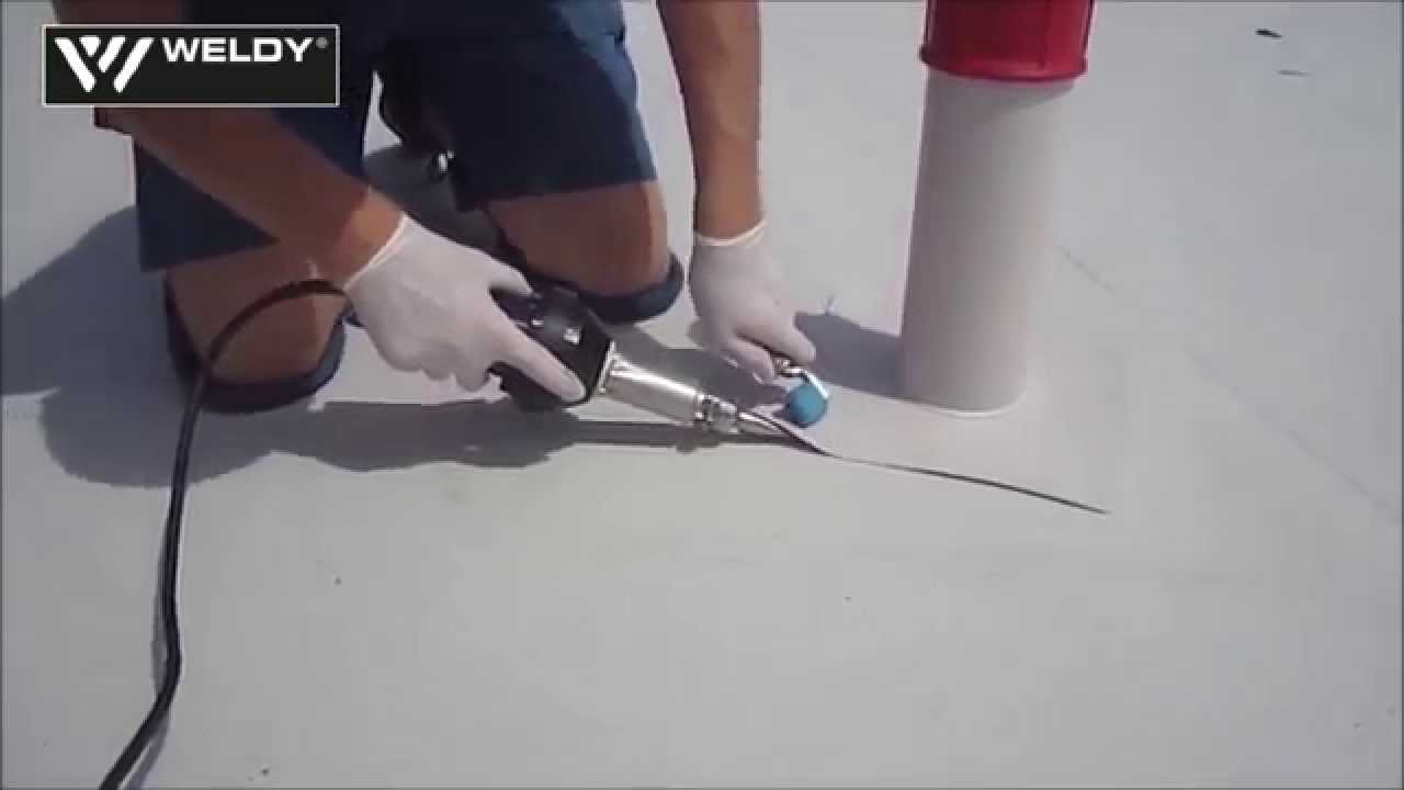 Weldy Handtool Welding Waterproofing membranes Video AUS NZ