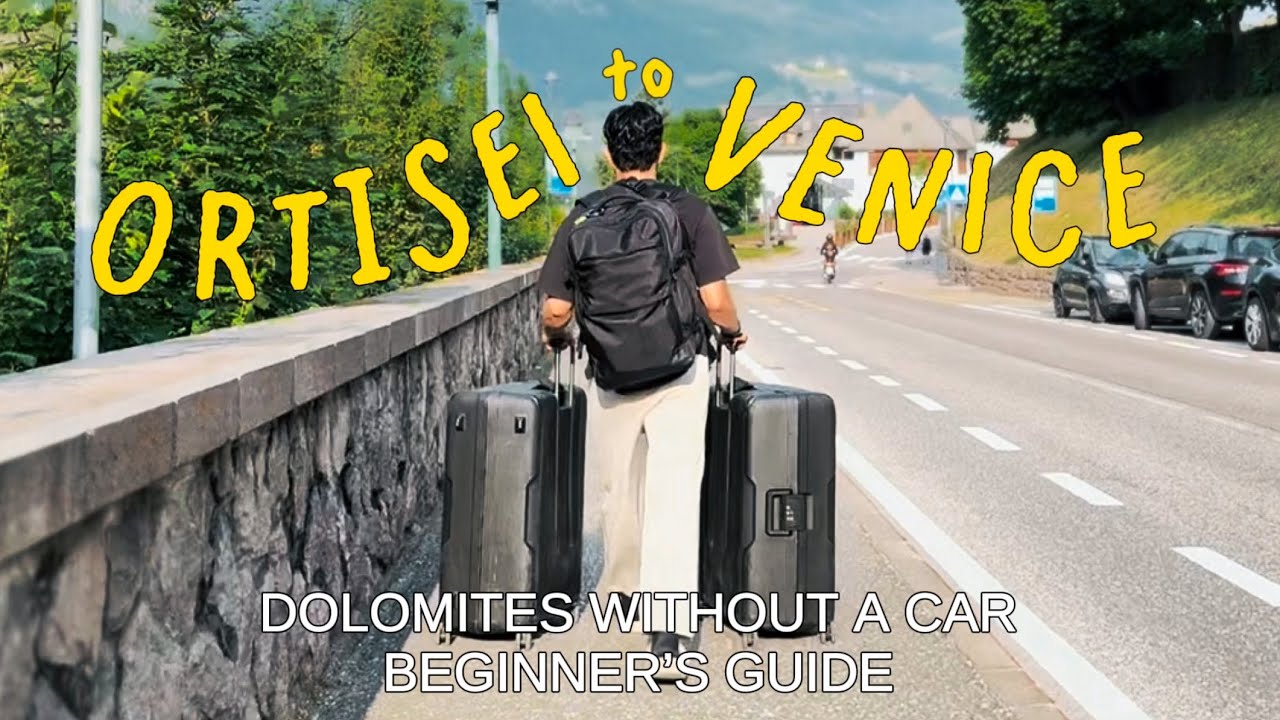 Ortisei to Venice on Public Transport — Can We Survive with Two Big Suitcases?