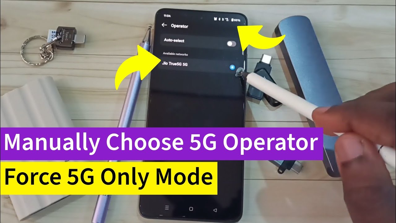 How to Manually Choose 5G Operator & Force Phone to Use 5G Only Mode