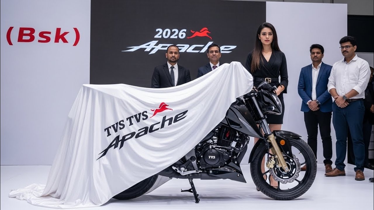 NEW TVS Apache (2026) – First Look Official Launch Finally Launches!!?