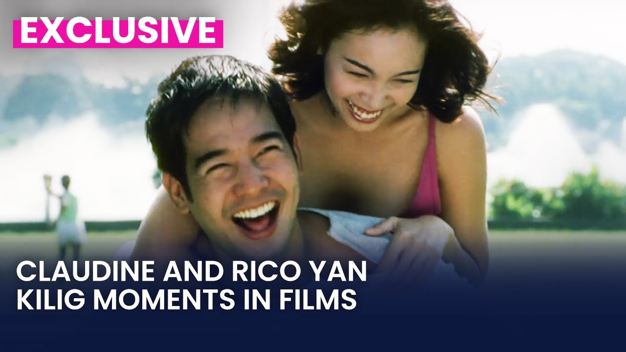 Claudine Barretto and Rico Yan kilig moments in films