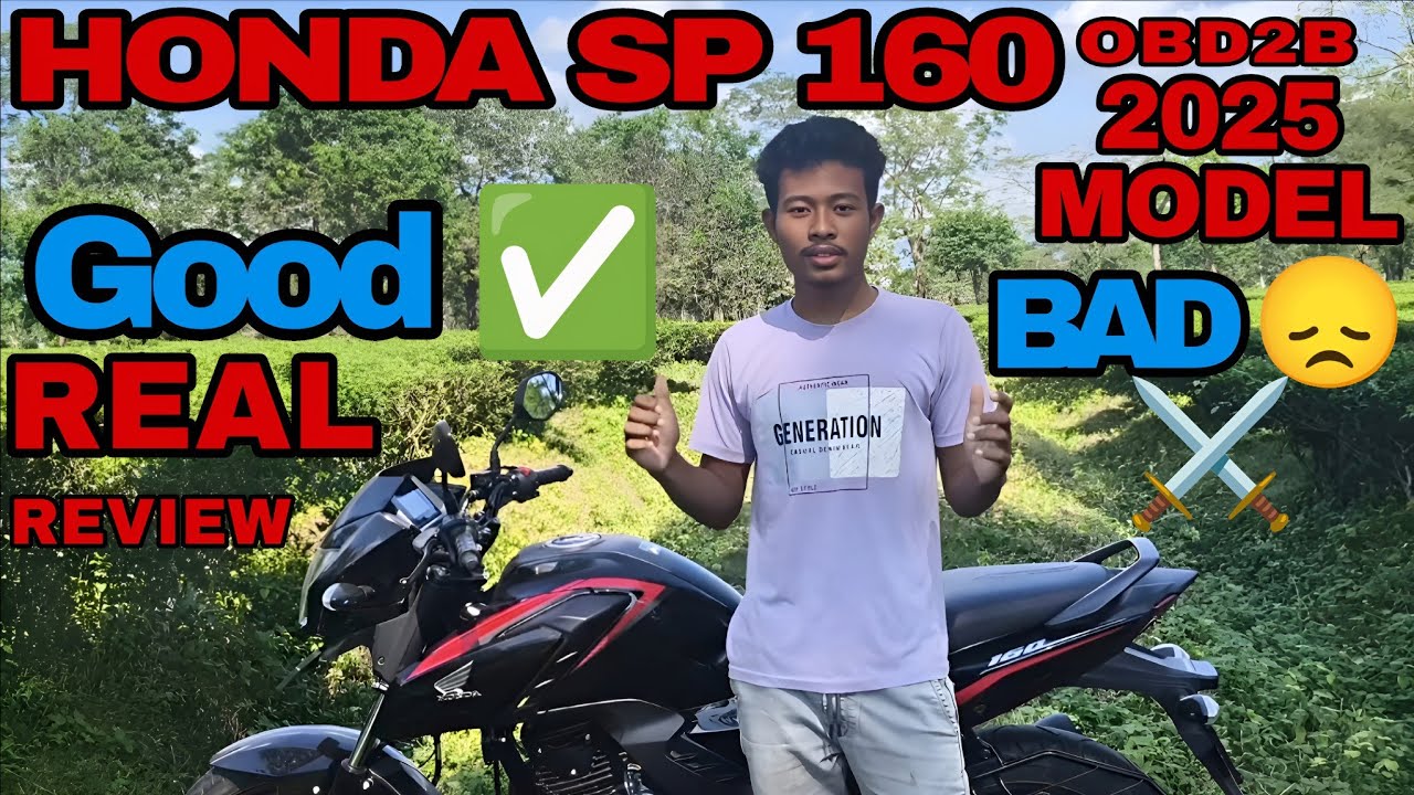 New Honda SP 160 Ka real review video // Honda SP 160 OBD2B model 2025 