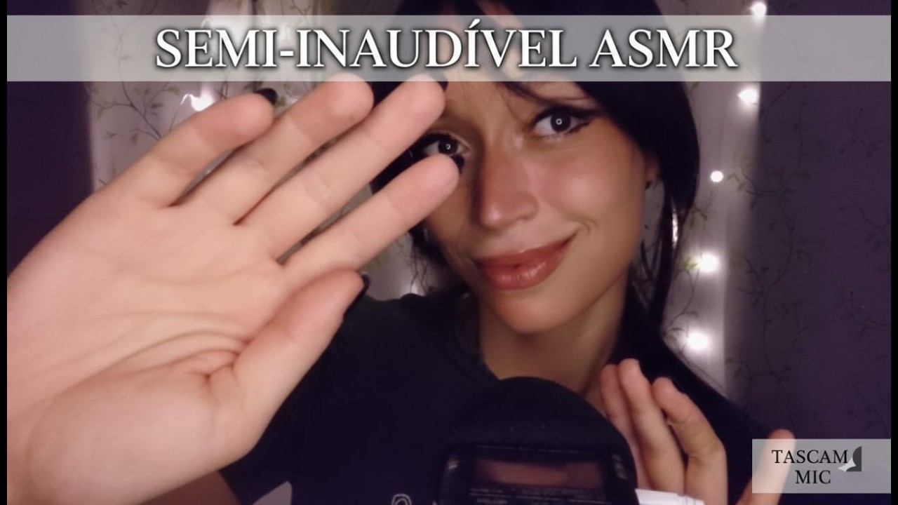 Asmr Semi-inaudível /Semi-inaudible just talking