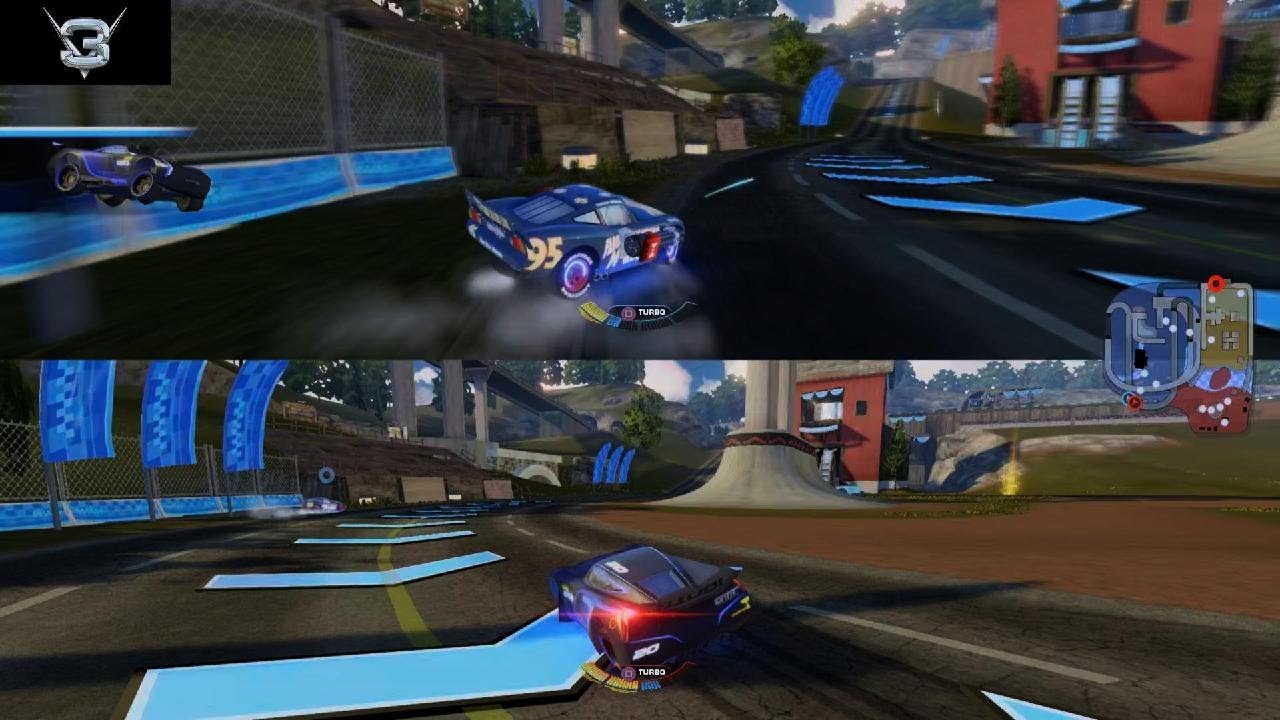 Cars 3: Driven to Win McQueen (Me) vs Storm (Dad)