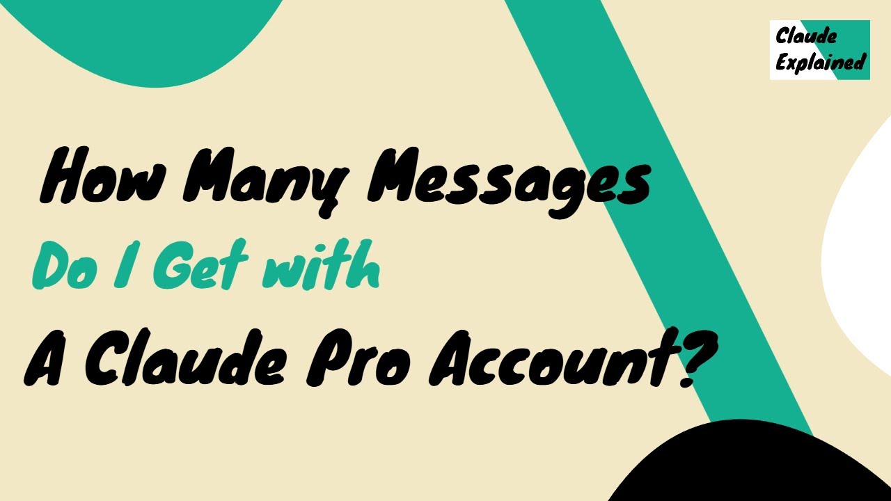 How Many Messages Do I Get with Claude Pro Account?