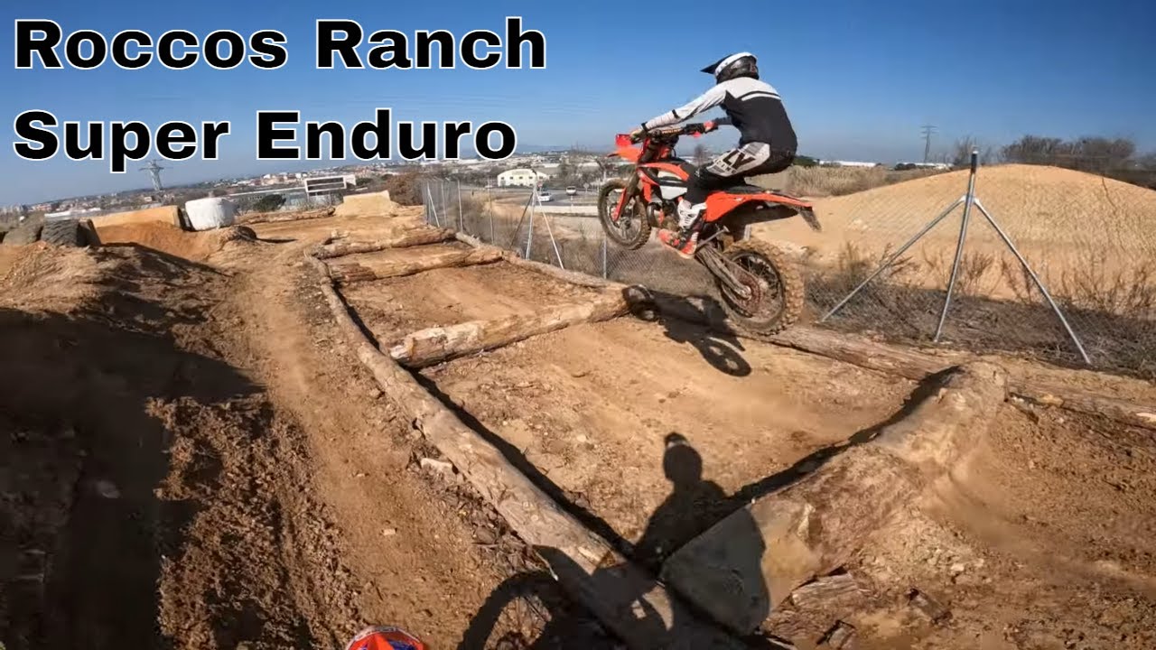 I TRIED SUPER ENDURO AT ROCCO'S RANCH IN BARCELONA .. IT SCARES ME!