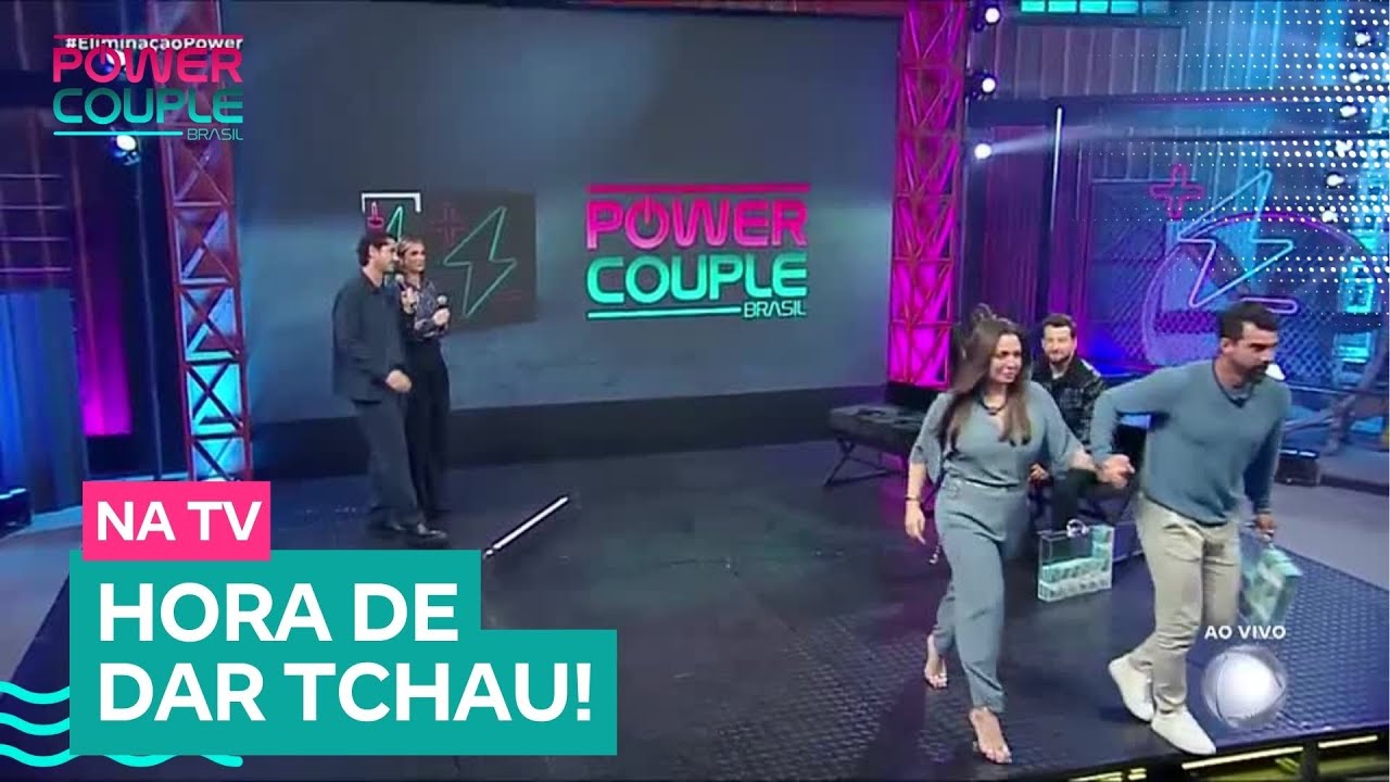 Gi e Eros são o segundo casal eliminado da temporada | Power Couple