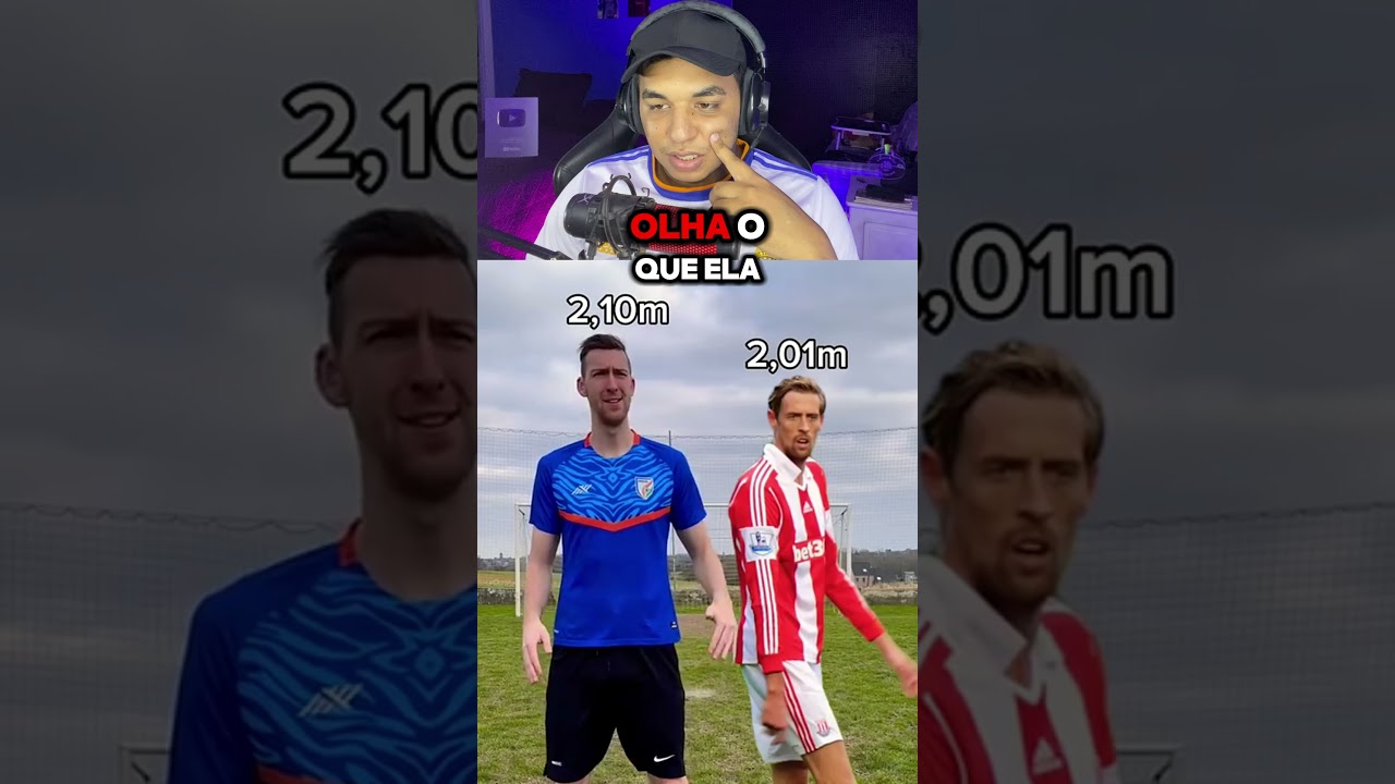 Michael vs Altura dos Jogadores 😳 | Celinedept #react #futebol