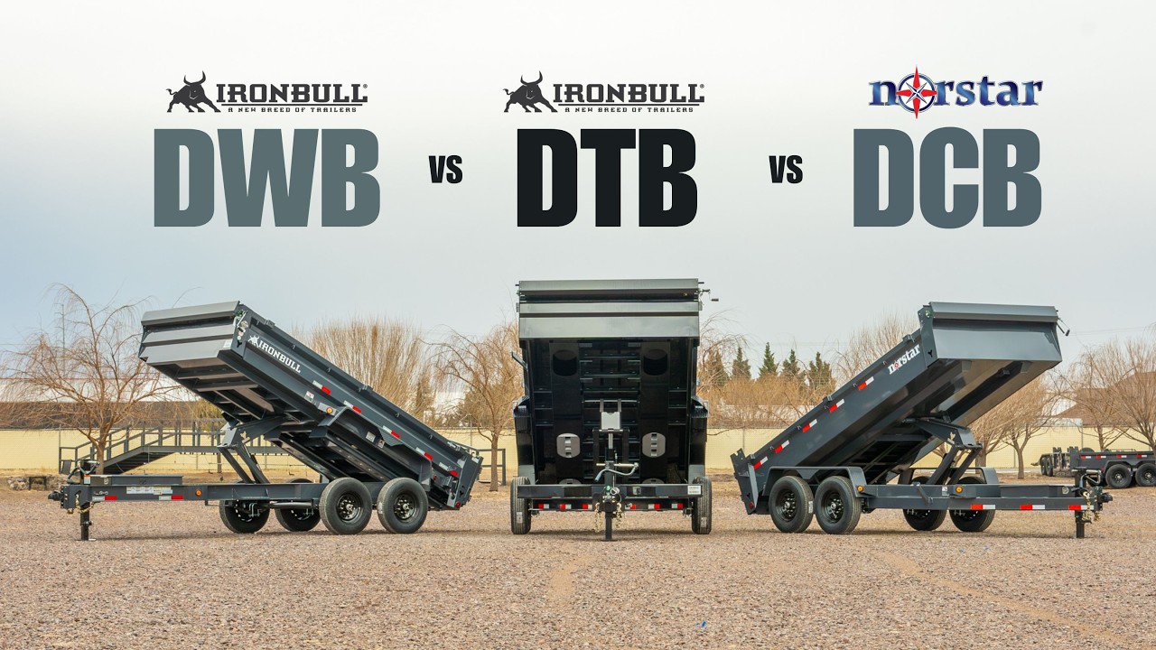 WHICH DUMP TRAILER SHOULD YOU CHOOSE? - Norstar Vs. ironbull