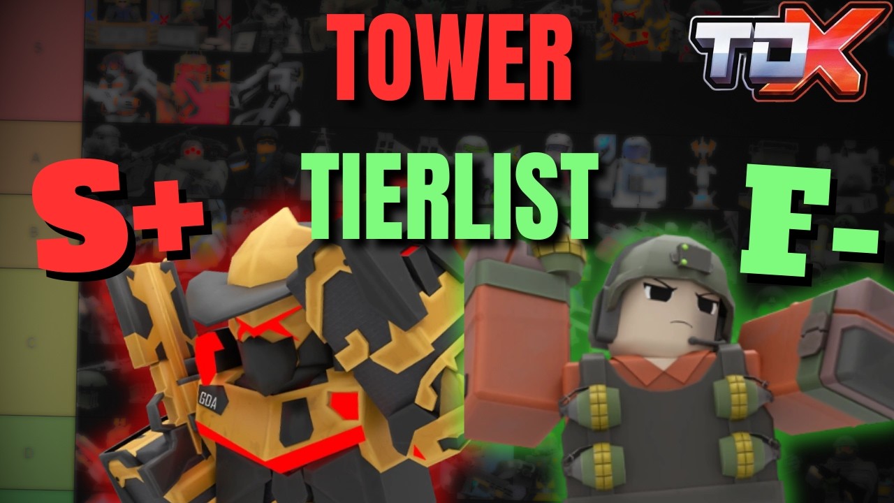 TDX Tower Path Tierlist (2026) | BEST and WORST Tower Paths RANKED | ROBLOX TDX