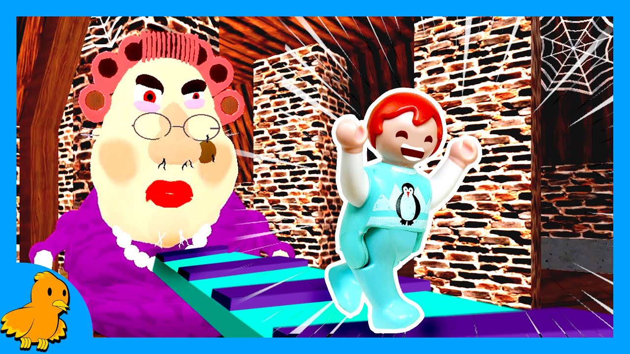 OMA IST BÖSE!😡 Emma muss entkommen!😅 Obby | Playmobil Familie Vogel (Roblox)