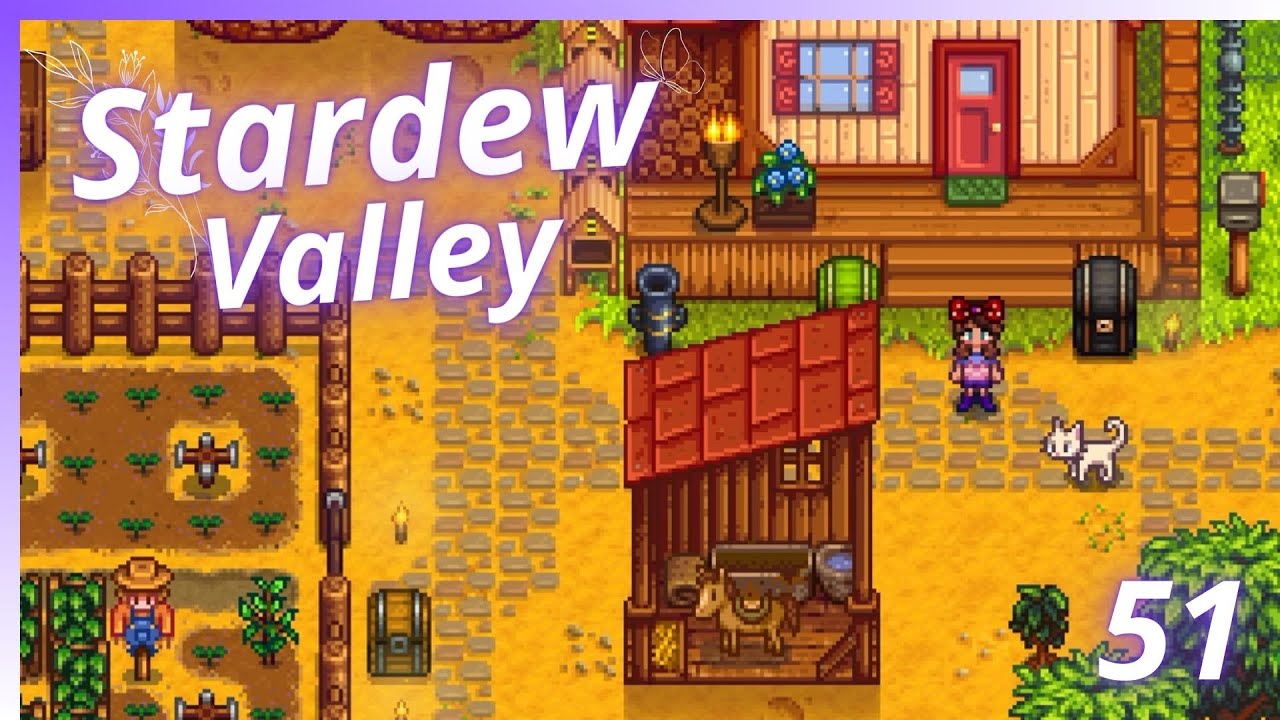 Ab jetzt wird durch die Stadt geritten! 🐎 ~ Stardew Valley #51 | Uncut/Cozy