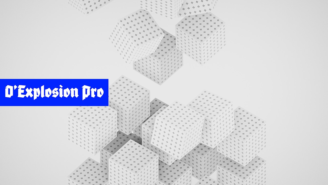 Procedural directional array explosion add-on for Blender. Link in description.