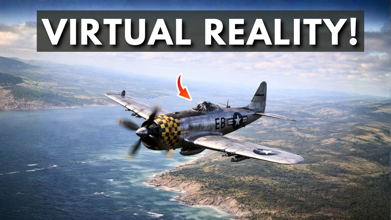 DCS P-47D | Удивительно в ВИРТУАЛЬНОЙ РЕАЛЬНОСТИ!