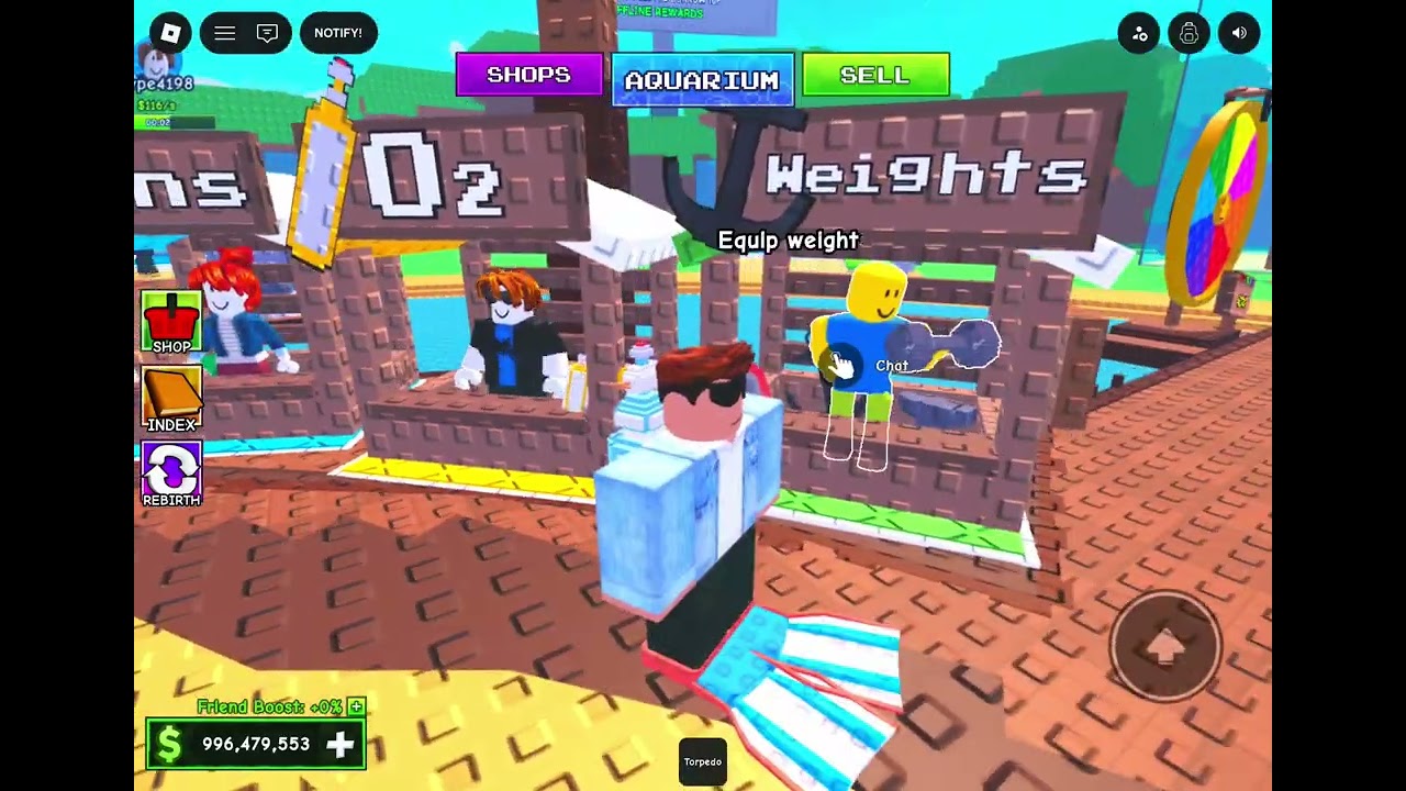 Playing Dive down (try the game)