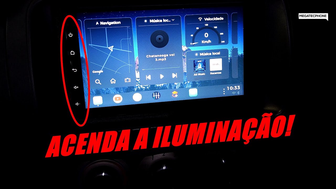 3 Métodos para Ligar/Desligar Luz | Iluminação dos Botões Laterais ! MULTIMÍDIA ANDROID
