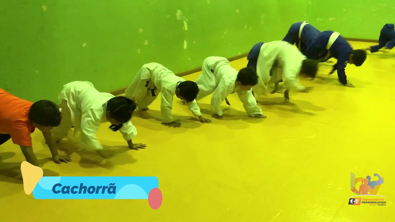 Aula de Judô Infantil - Aquecimento