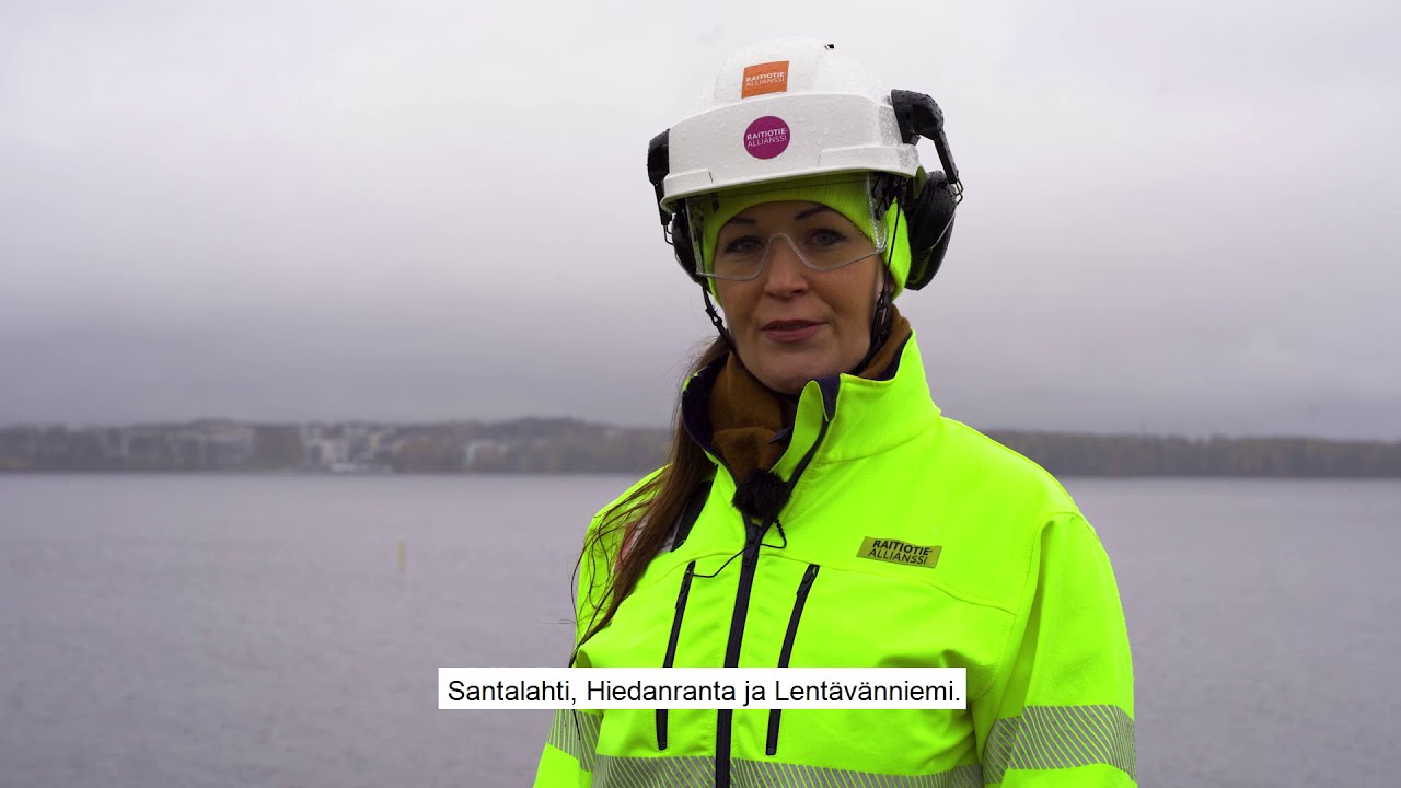 Tampereen raitiotien osan 2 rakentaminen