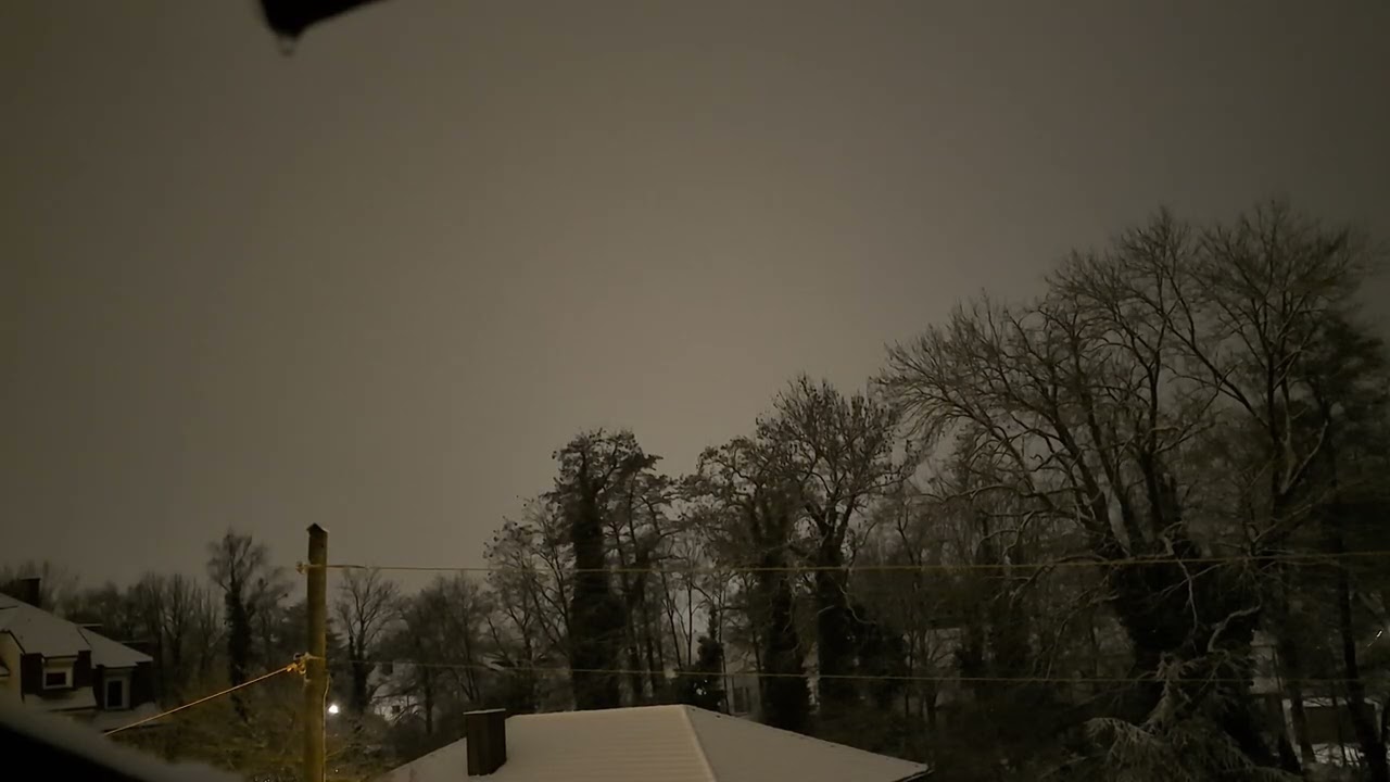 Schnee in München in der Nacht zum 16.2.2026 #nature #snow #schnee #schneefall