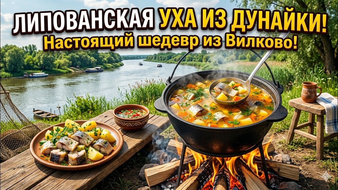ТА САМАЯ УХА! Как варят Липоване: Дунайская селедка и секретный соус