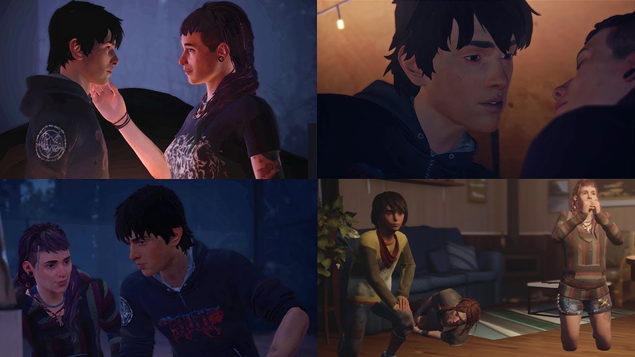 Life Is Strange 2 - Wastelands - Sean chooses Cassidy and gets a tattoo (Ep. 3)