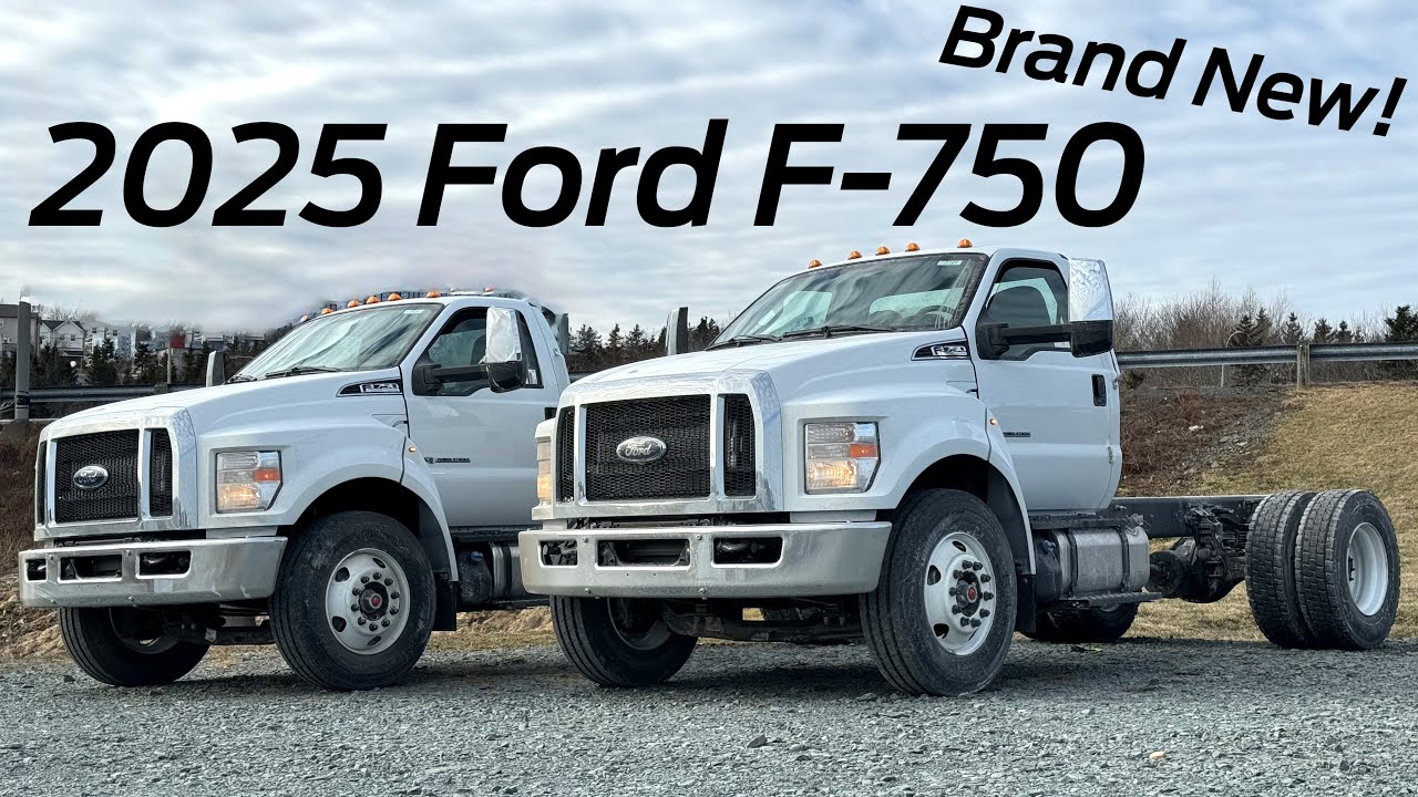 Самый большой грузовик Ford / Обзор шасси Ford F-750 2025 года 6.7L