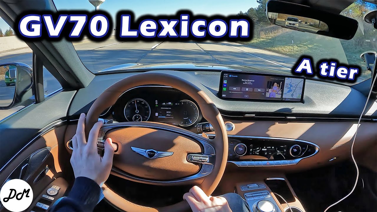 2022 Genesis GV70 – Lexicon 16-speaker Sound System Review