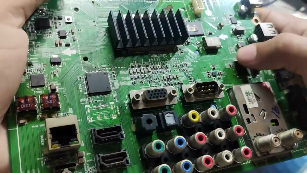 LG 55LD650 Tv sem imagem, Não liga! Reballing no XD pra tentar resolver.