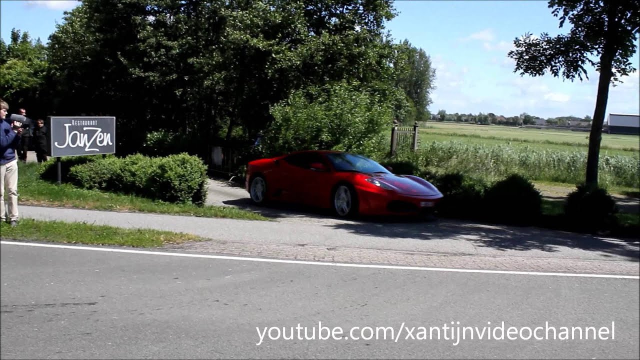 Supercardrive season opening 2013, 20+ supercars accelerating and drifting!