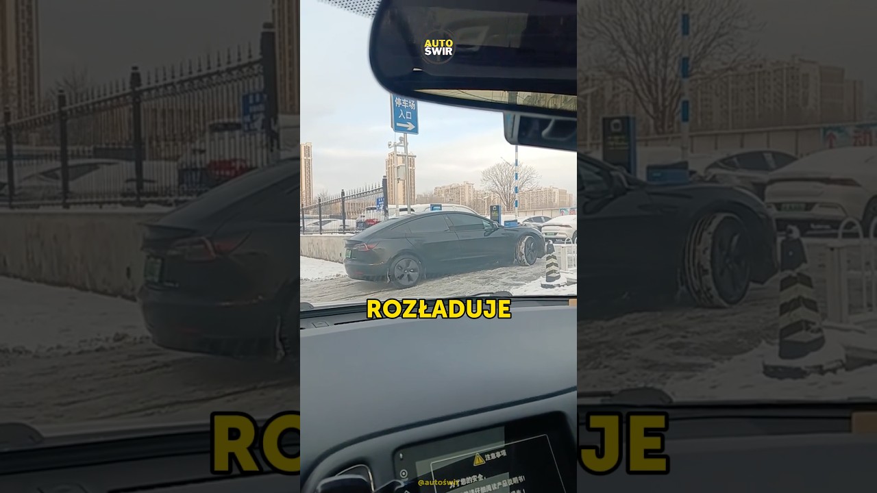 Jak długo Tesla WYTRZYMA na OGROMNYM MROZIE?🔥