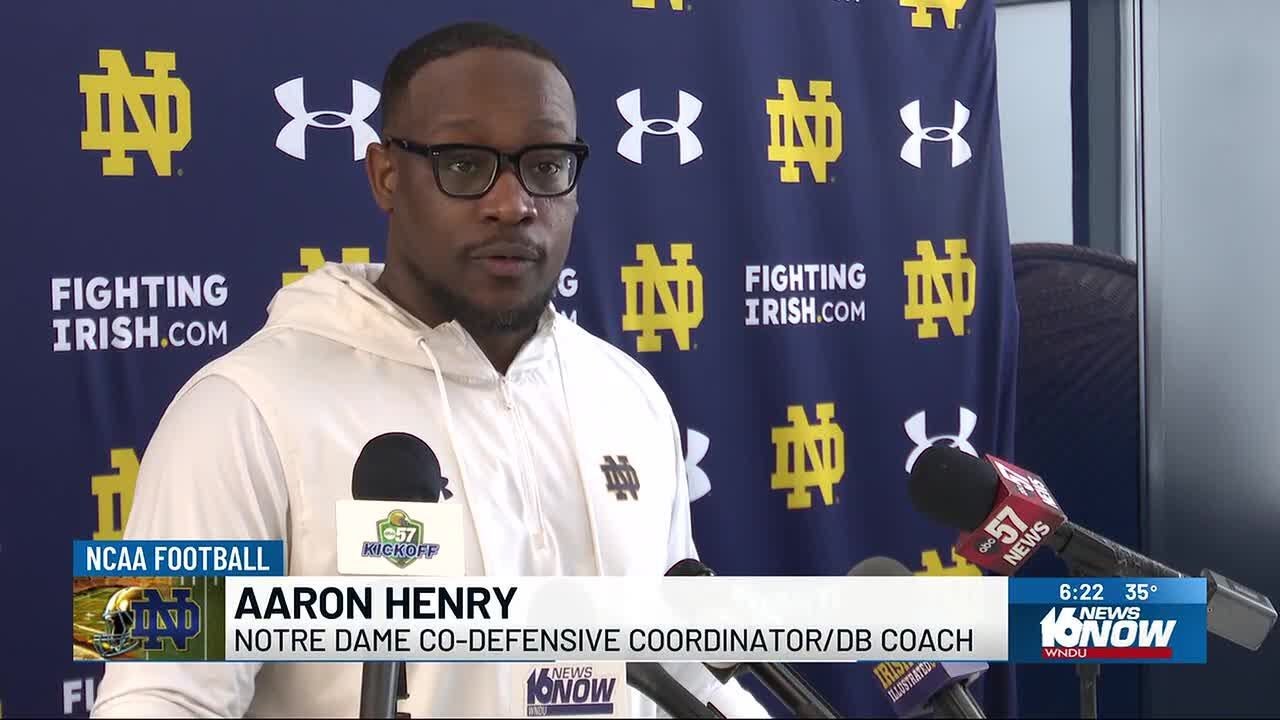 Notre Dame football adds Aaron Henry as co-defensive coordinator ahead of spring practice