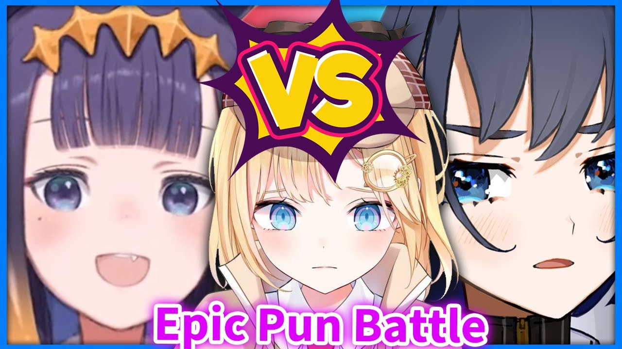 Ame just Witnessed a PUN battle between INA and KRONII 【HololiveEN】