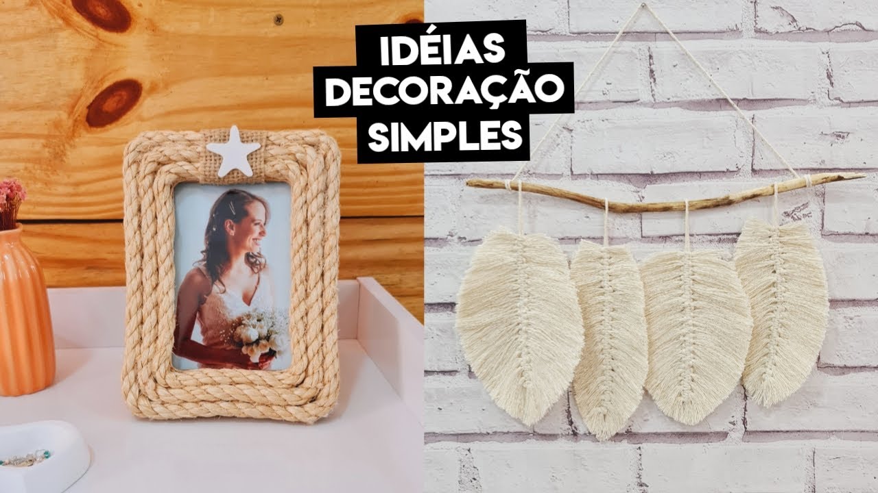 Ideias de Decoração BOHO - FAÇA VOCE MESMO - DIY DECOR BOHO