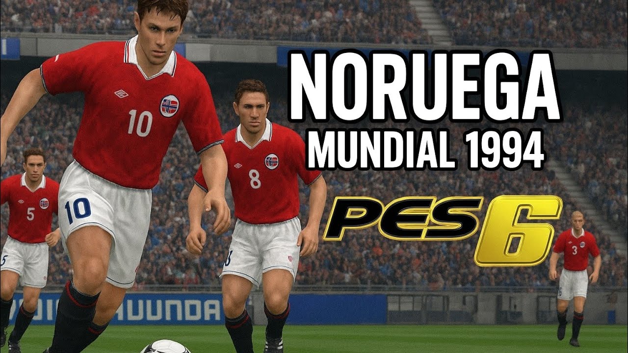 PES 6🏆 MUNDIAL 1994 con NORUEGA